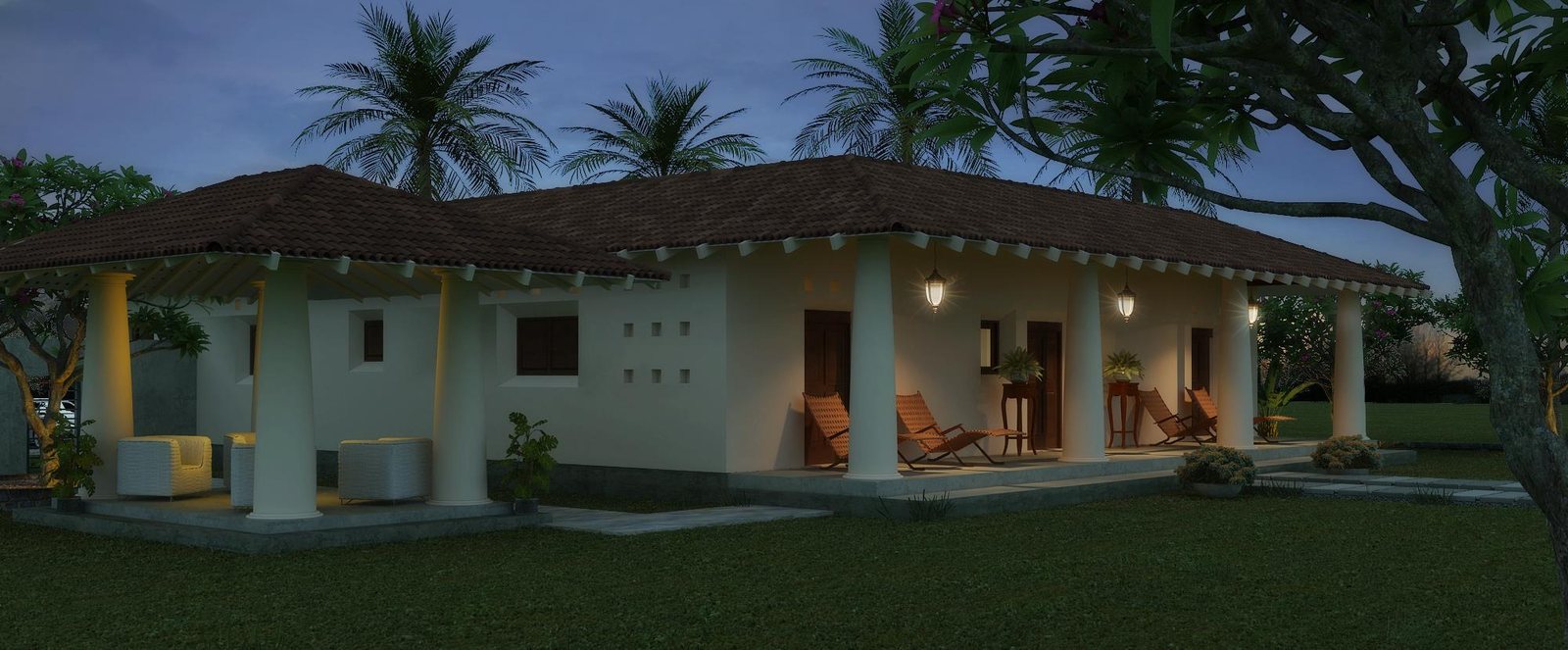 Courtyard Villa, Matara